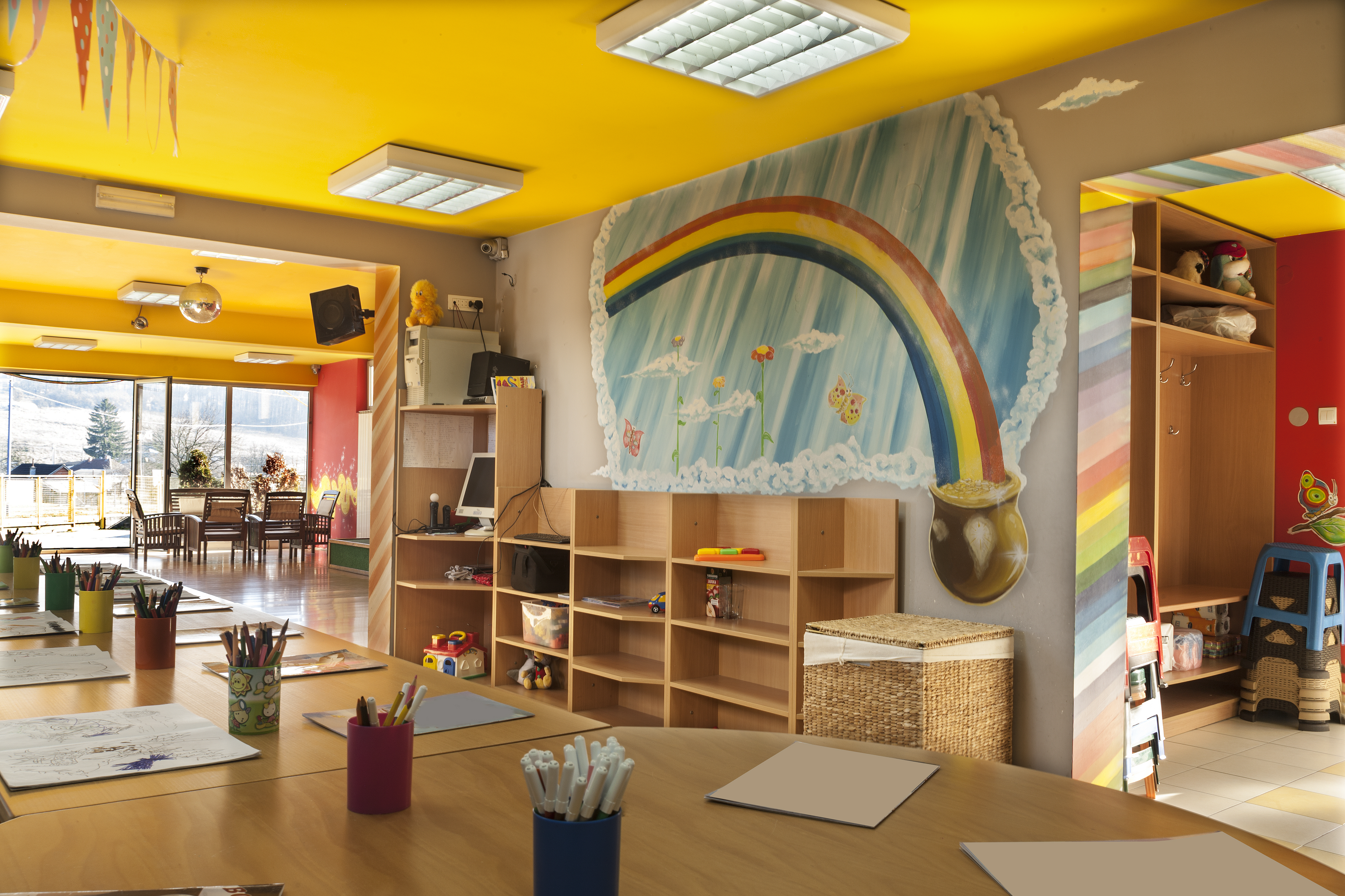 A classroom for children. SHUTTERSTOCK/ Aleksander Krsmanovic