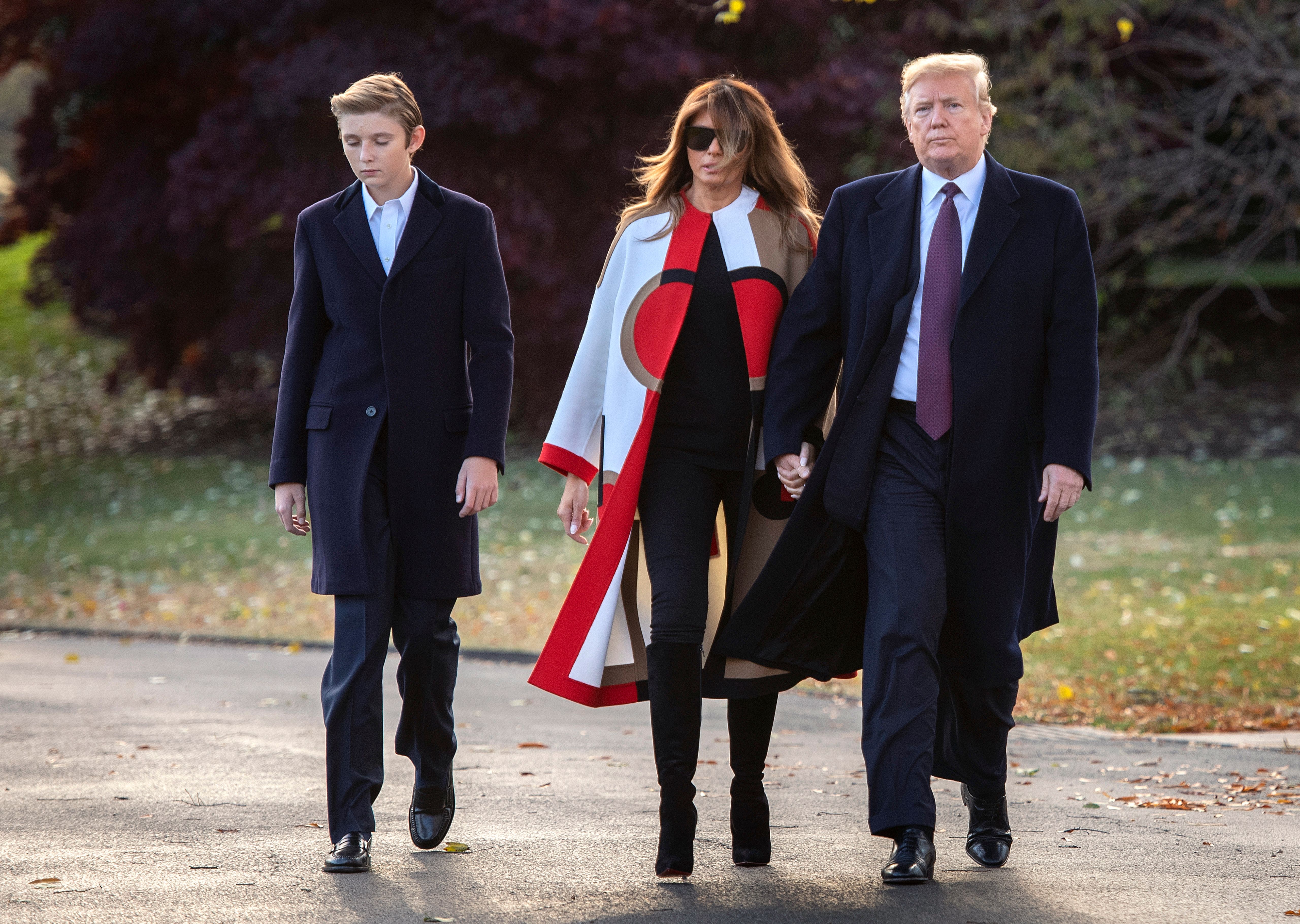 Barron Trump Joins First Lady, President On Thanksgiving Vacation | The Daily Caller5120 x 3640