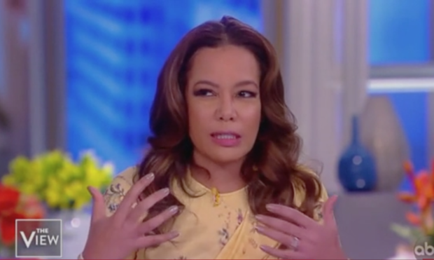 Sunny Hostin appears on ABC's "The View," 11/5/18/Screen Shot
