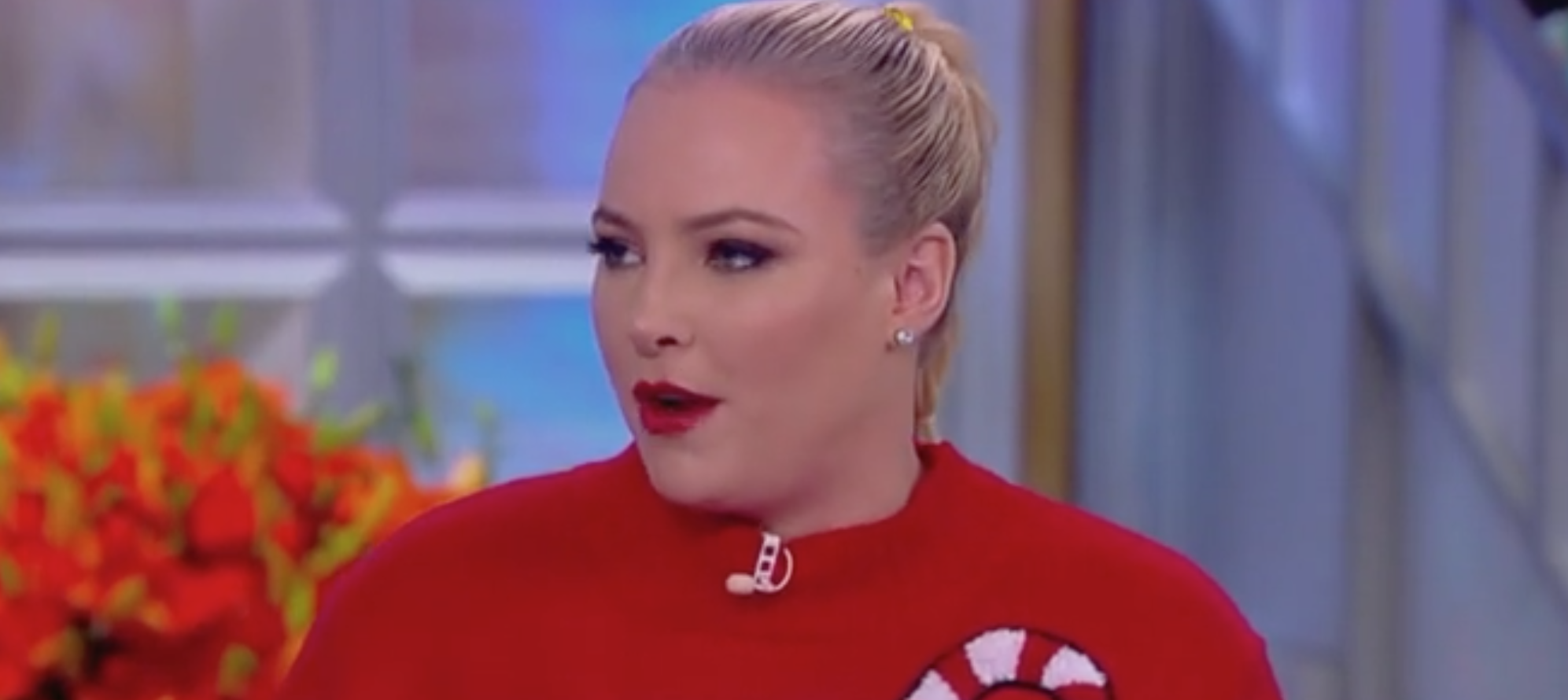 Meghan McCain appears on "The View" on ABC, 11/29/18/Screen Shot