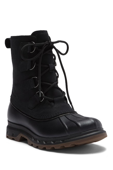 Normally $180, these leather boots are 50 percent off (Photo via Nordstrom Rack)