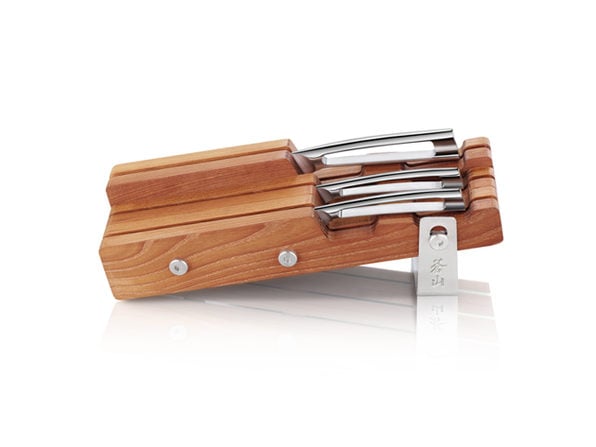 Normally $200, this knife set is 41 percent off
