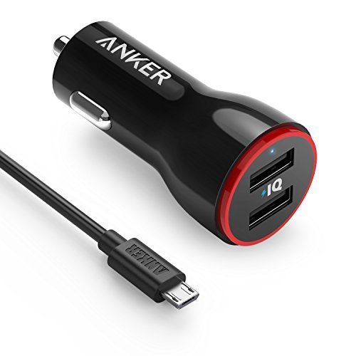 Normally $13, this car charger is 25 percent off today (Photo via Amazon)