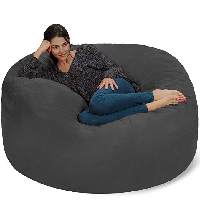 Normally $253, this bean bag chair is 41 percent off today (Photo via Amazon)