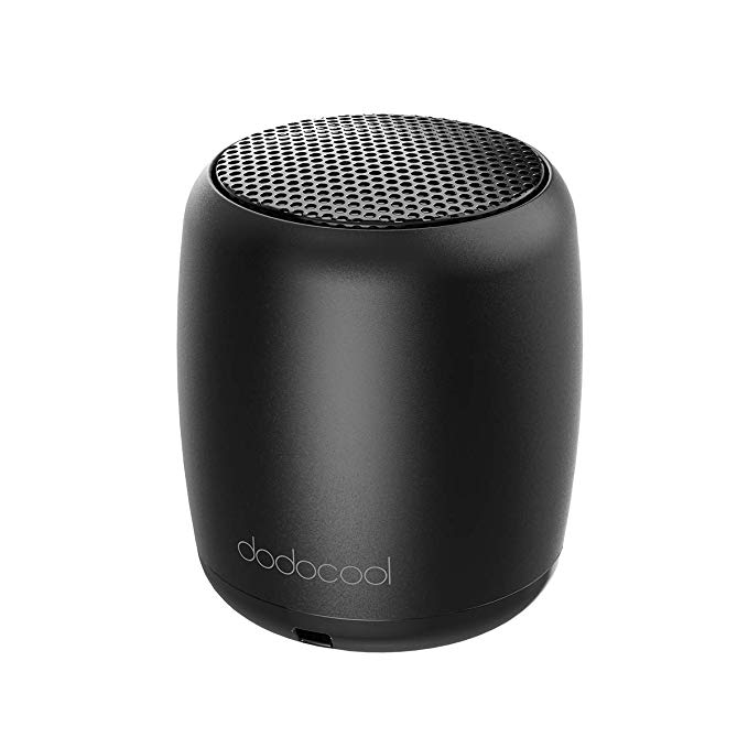 Normally $12, this mini bluetooth speaker is 34 percent off with this code (Photo via Amazon)