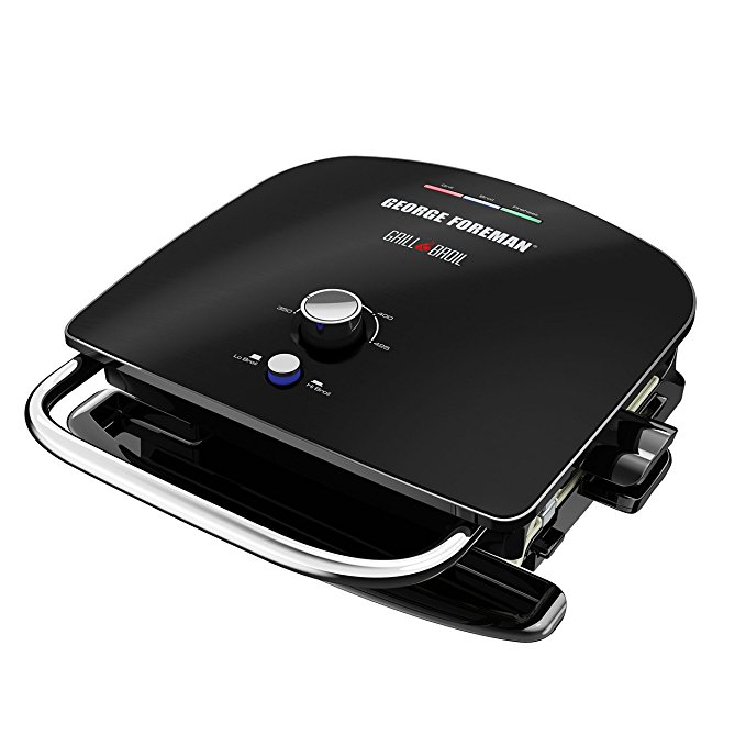 Normally $100, this George Foreman grill is 40 percent off today (Photo via Amazon)
