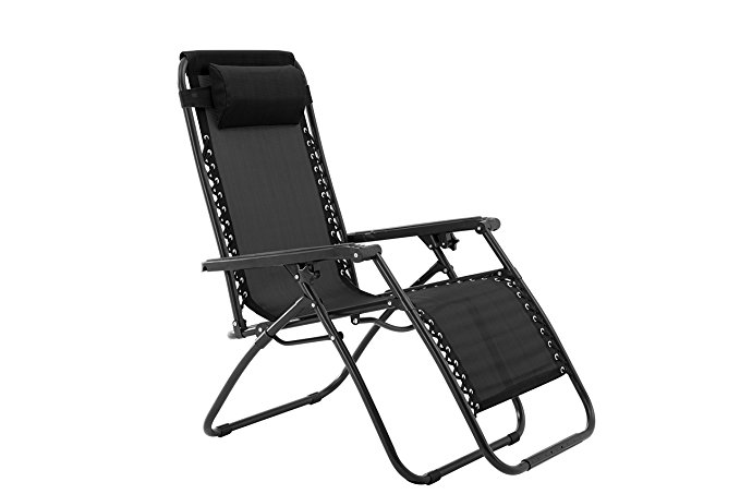 Normally $50, this oversized gravity chair is 30 percent off today (Photo via Amazon)