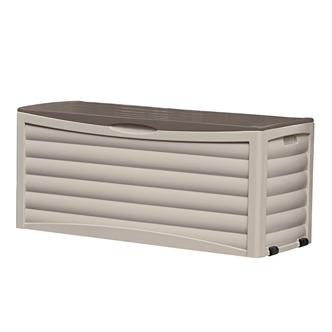 Normally $77, this patio storage box is 21 percent off today (Photo via Amazon)