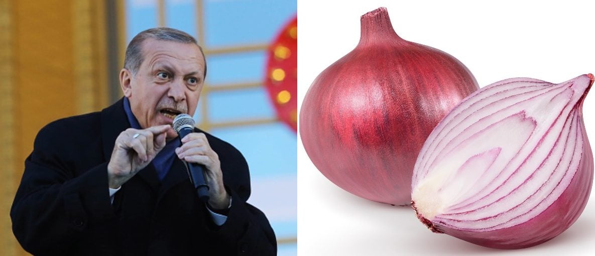 Erdogan Cracks Down On Onions In Turkey
