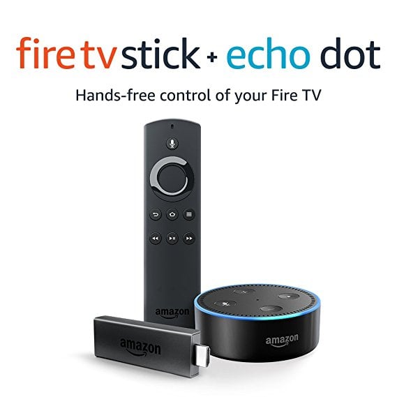 Normally $80, this Fire TV stick + Echo Dot is 50 percent off (Photo via Amazon)
