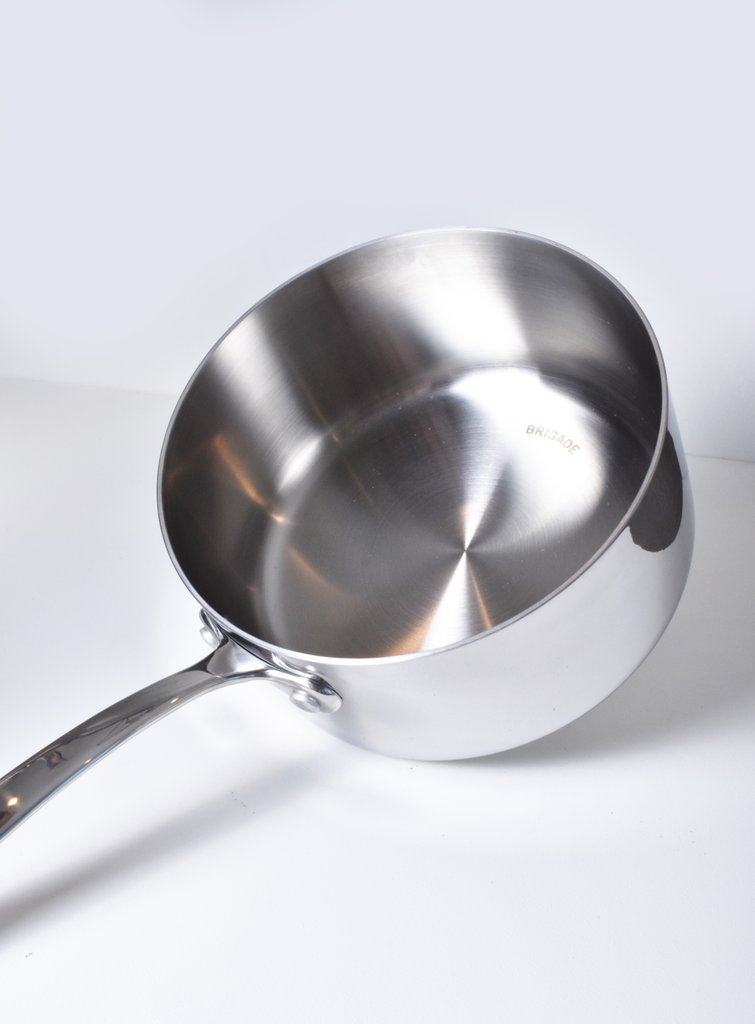 Normally $70, this sauce pan is 15 percent off with the code (Photo via Brigade Kitchen)