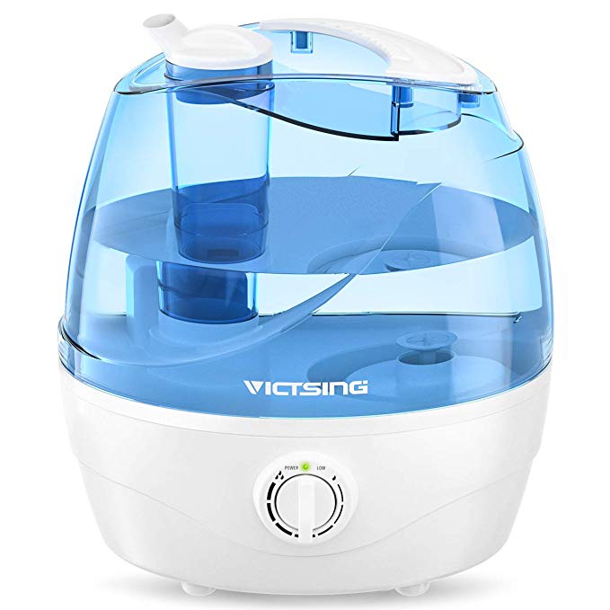 Normally $60, this cool mist humidifier is 45 percent off (Photo via Amazon)
