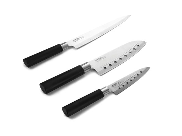 Normally $40, this 3-piece knife set is 50 percent off