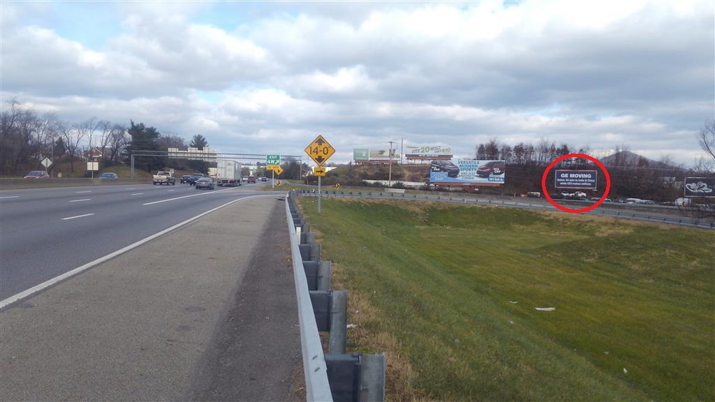 Photo attained by The Daily Caller via IUE-CWA Local 82161. "[The] billboard is located as you enter on ramp to 581N from Orange Ave in Roanoke," they wrote. 