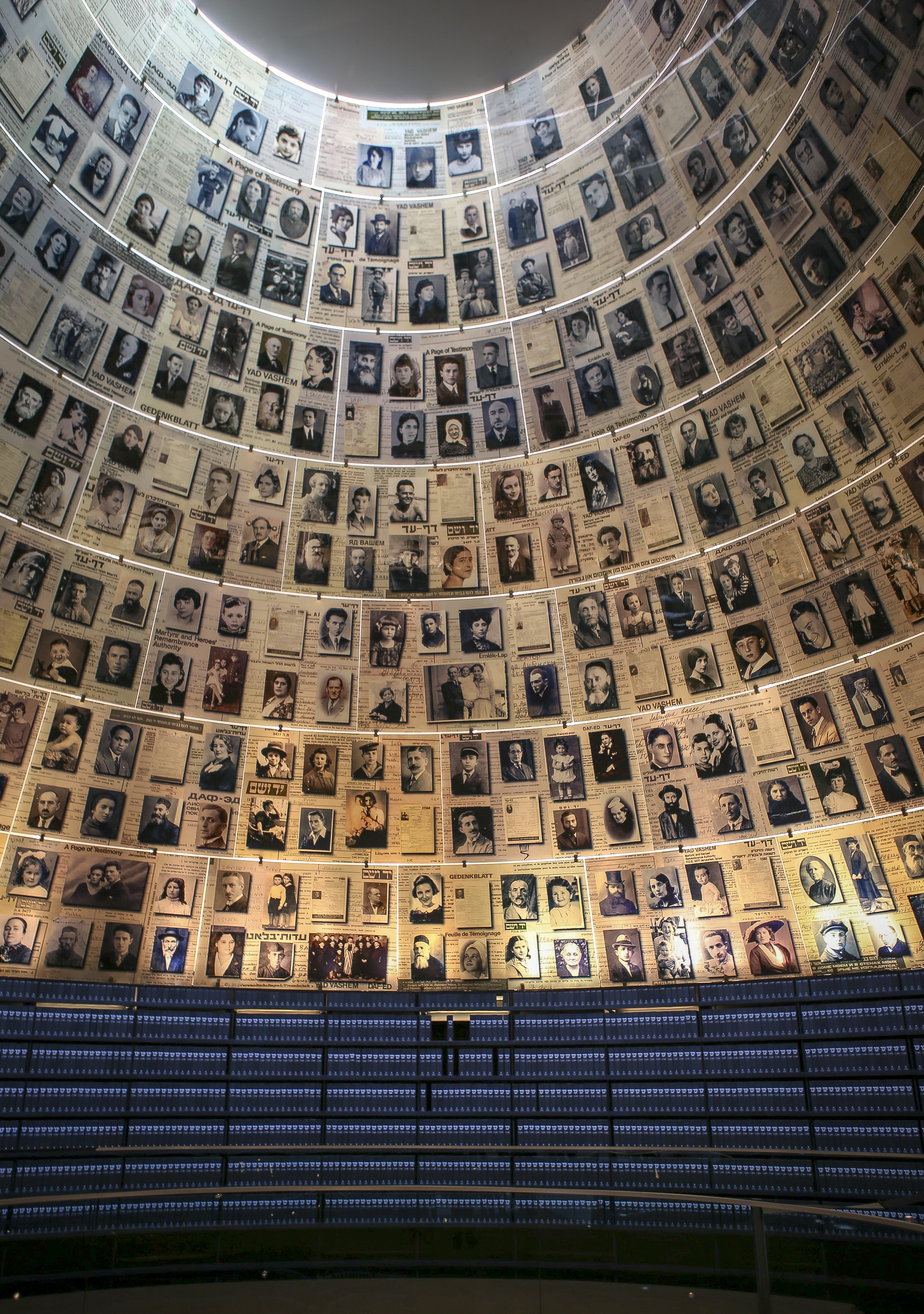 A general view of Yad Vashem's Hall of Remembrance on June 26, 2018 in Jerusalem, Israel. (Photo by Ian Vogler - Pool/Getty Images)