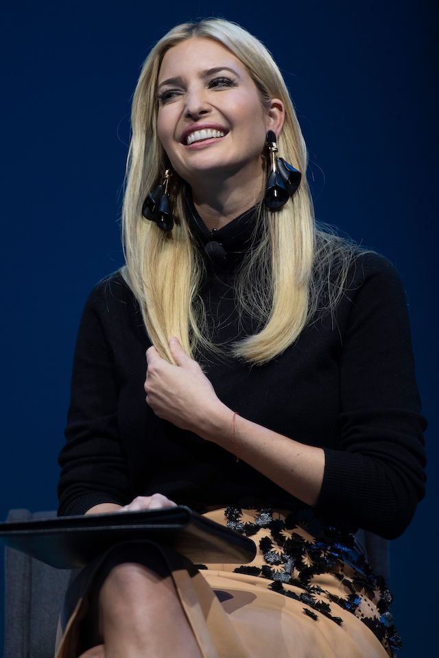 Ivanka Trump speaks during the Business Roundtable CEO Innovation Summit in Washington, DC on December 6, 2018. (Photo credit: JIM WATSON/AFP/Getty Images)