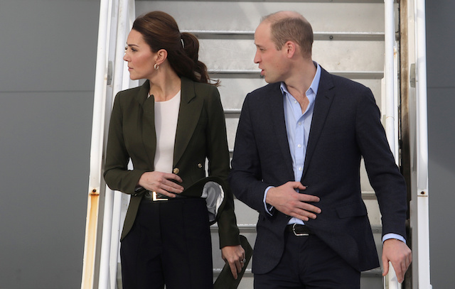 Britain's Prince William and Catherine, The Duchess of Cambridge arrive to attend a Christmas Party for the families of service personnel from RAF Akrotiri, a British military base in Cyprus, near the city of Limassol, Cyprus, December 5, 2018. REUTERS/Yiannis Kourtoglou
