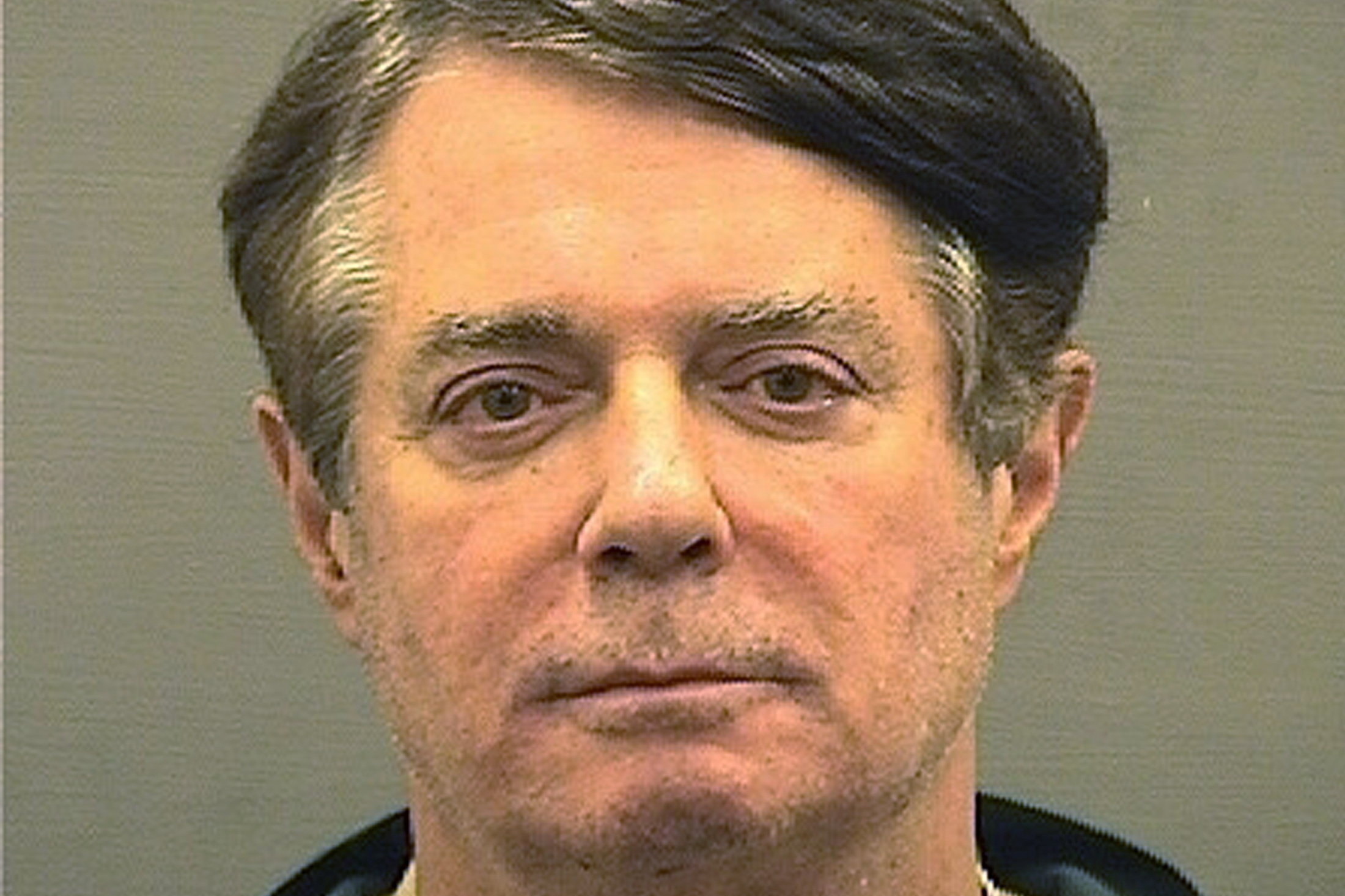 Paul Manafort is shown in this booking photo in Alexanderia, Virginia. Alexandria Sheriff's Office/Handout via REUTERS