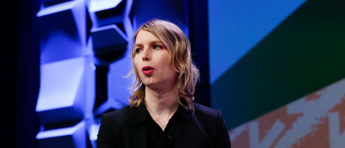Chelsea Manning speaks at the South by Southwest festival in Austin, Texas, U.S., March 13, 2018. REUTERS/Suzanne Cordeiro