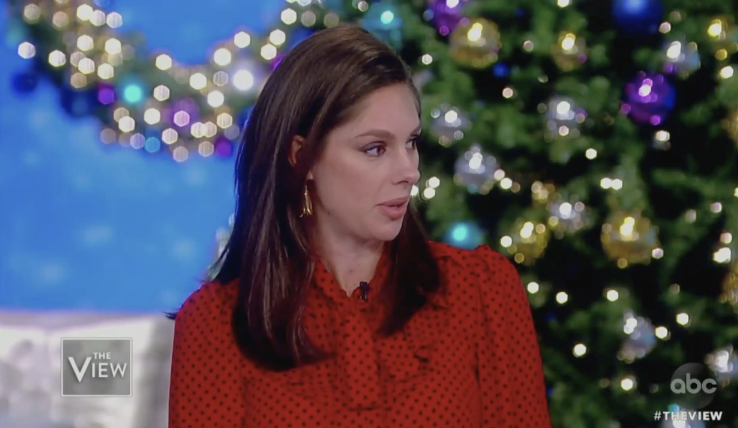 Abby Huntsman on The View (abc 12/4/2018)