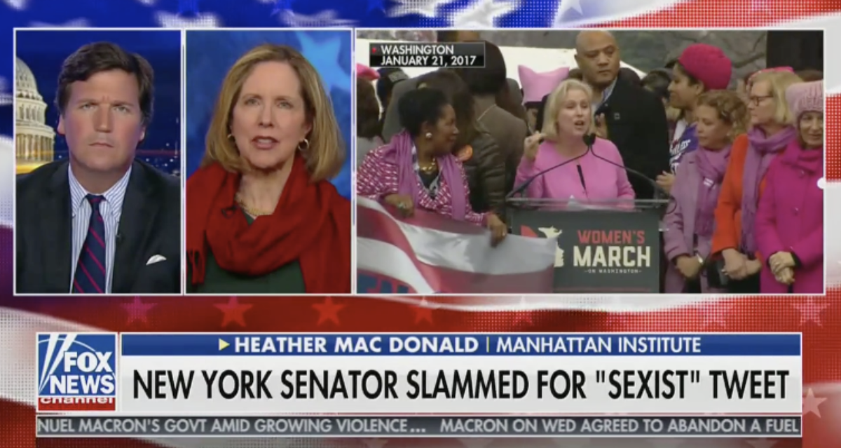 Tucker's Guest Issues Strong Condemnation Of Gillibrand ...