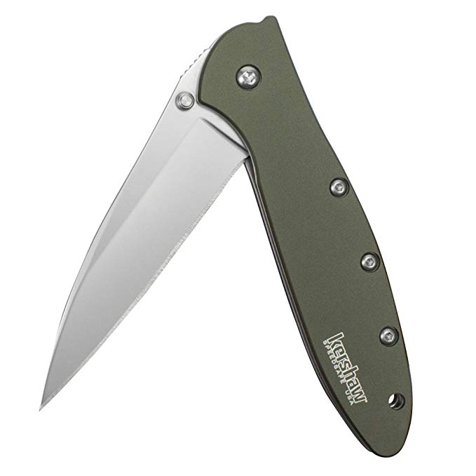 Normally $43, this Kershaw pocketknife is 43 percent off today (Photo via Amazon)