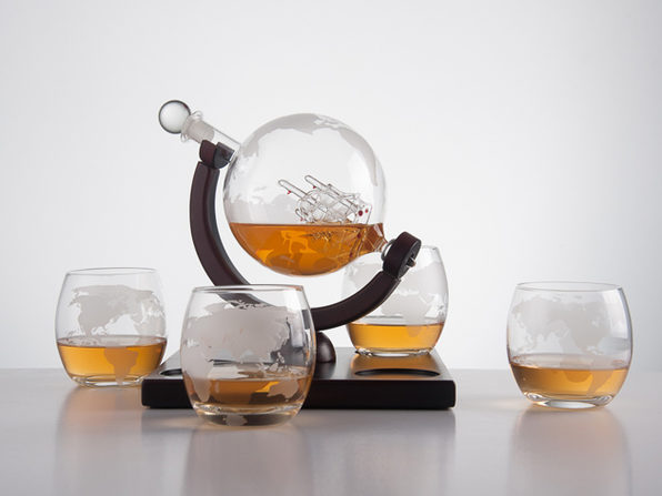 Normally $100, this decanter set is 30 percent off