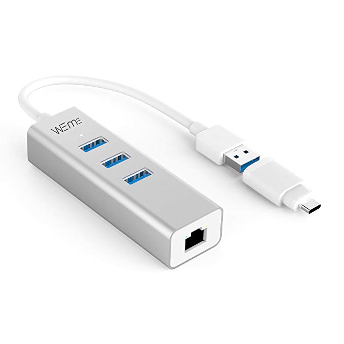 Normally $20, this ethernet adapter is 15 percent off with the code (Photo via Amazon)