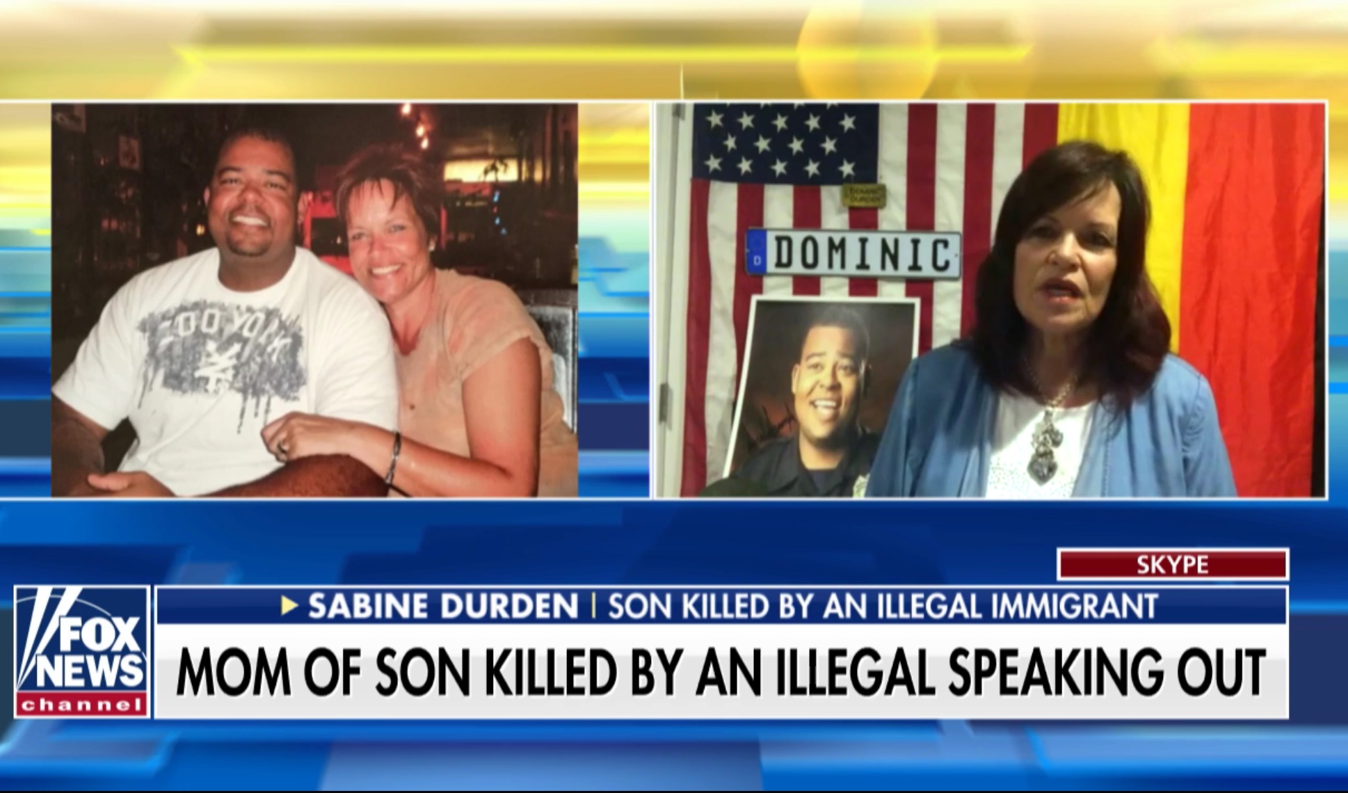 Sabine Durden of Advocates for the Victimis of Illegal Alien Crimes speaks with Fox News, on “Fox & Friends,” Jan. 5, 2019. Fox News screenshot