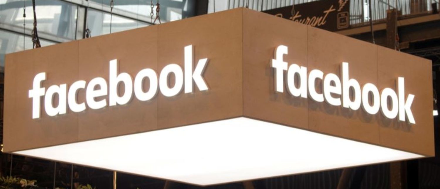 FILE PHOTO: The logo of Facebook is pictured during the Viva Tech start-up and technology summit in Paris, France, May 25, 2018. REUTERS/Charles Platiau/File Photo