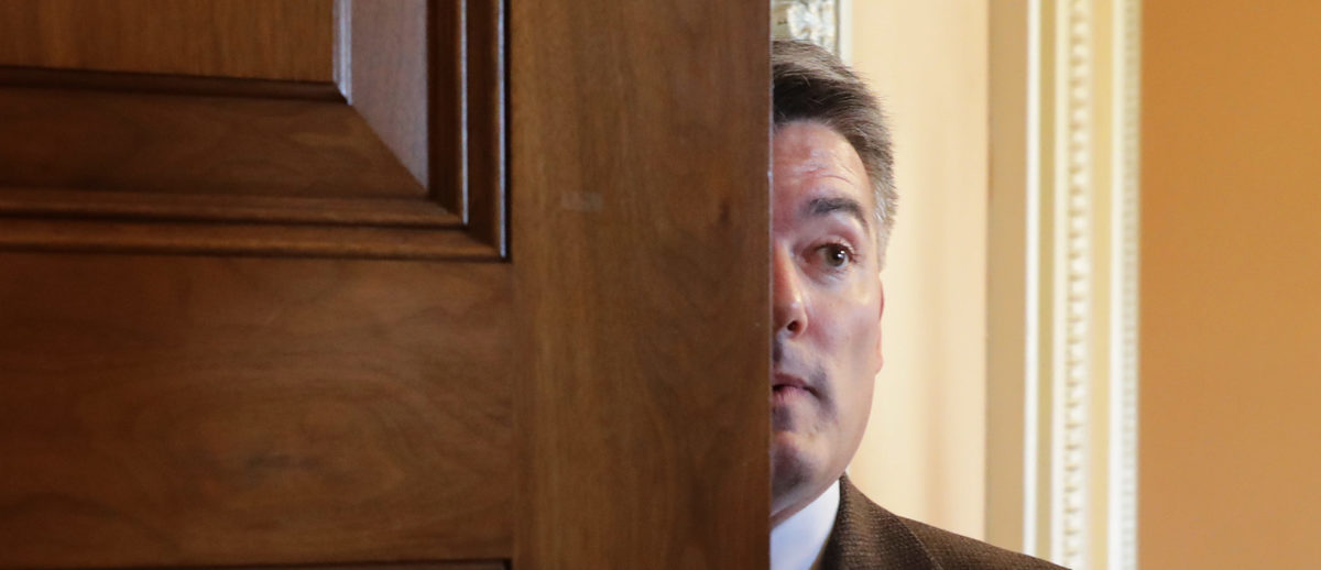 Republican Sen Cory Gardner Will Give Up On A Wall Vote With Democrats The Daily Caller 4028