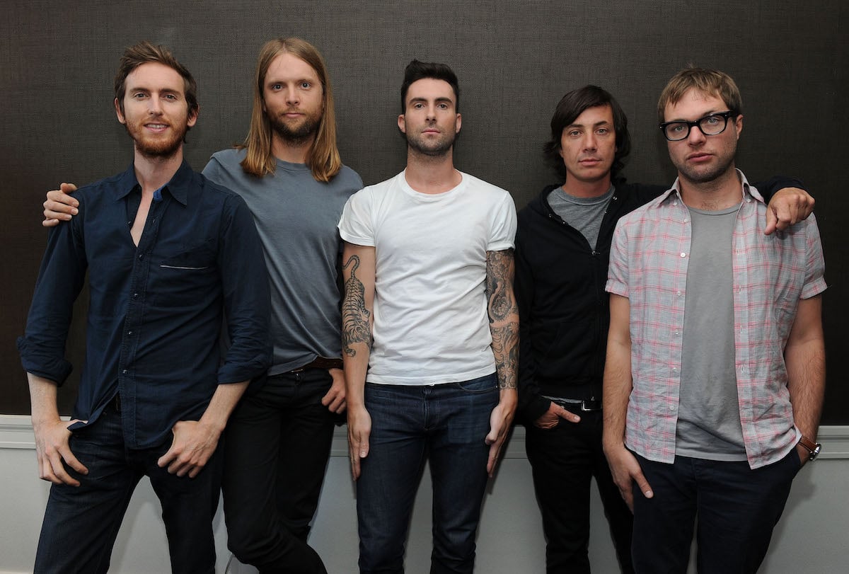 Maroon 5 at the VEVO Summer Sets Concert Series at the Empire Hotel on July 1, 2010 in New York City. (Photo by Jason Kempin/Getty Images for VEVO)