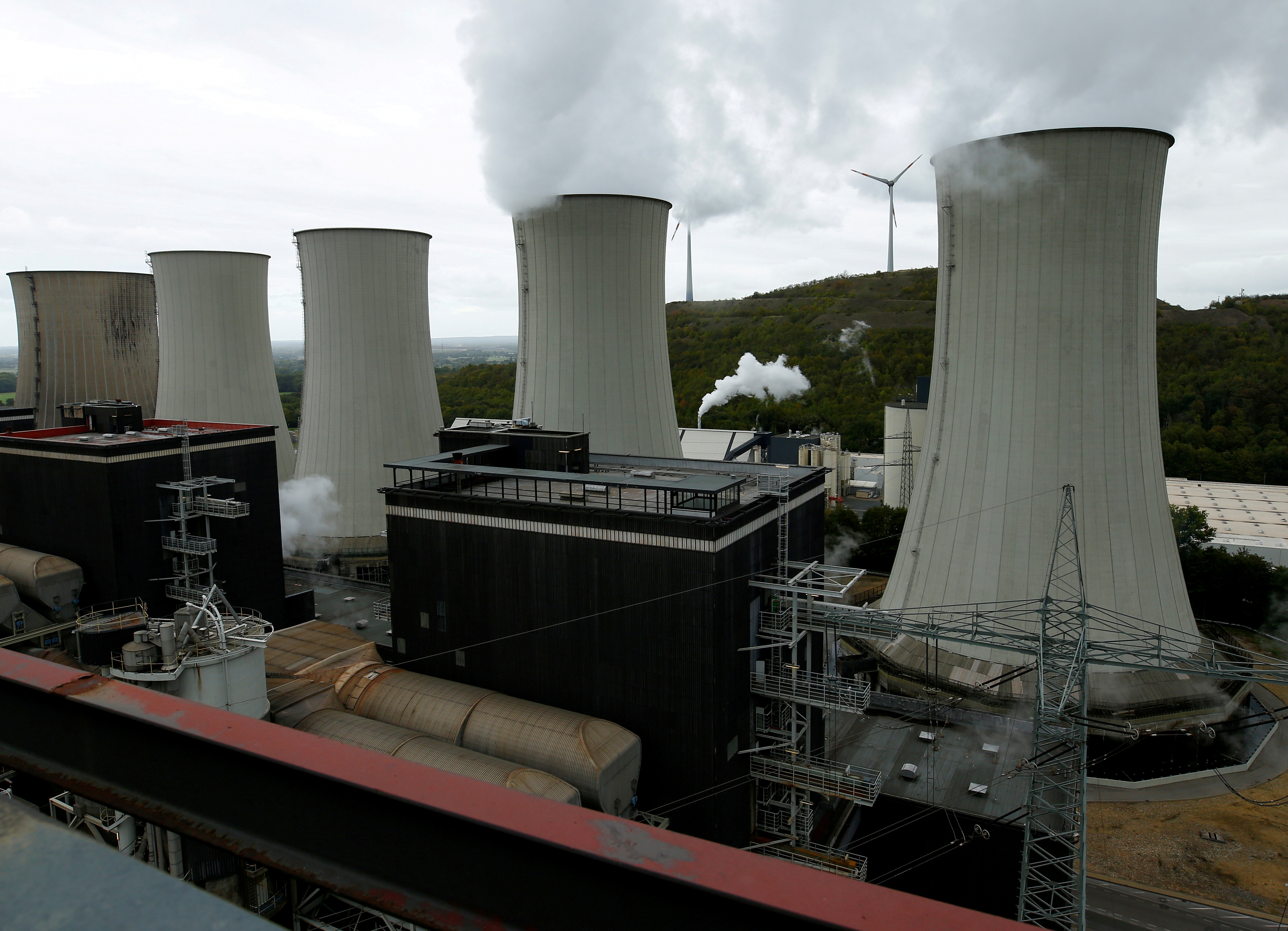 Uniper's Scholven coal power plant is pictured in Gelsenkirchen, Germany