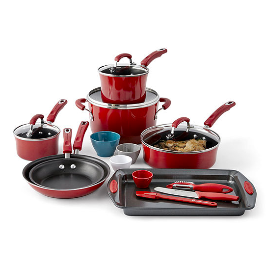 Normally $110, this cookware set is 73 percent off with the code (Photo via JC Penney)