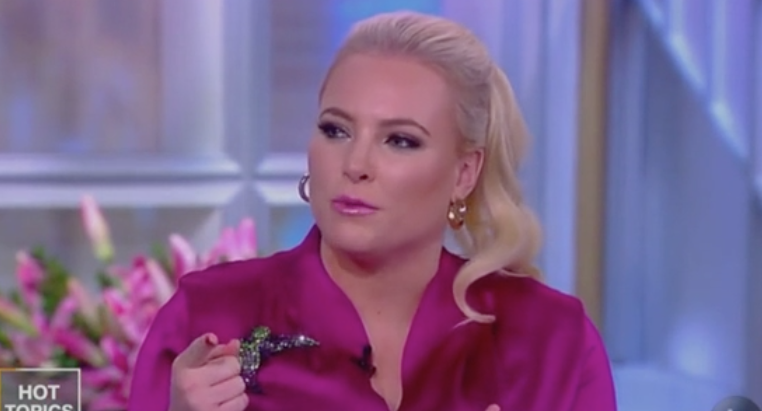 Meghan McCain appears on ABC's "The View," 1/25/2019/Screen Shot
