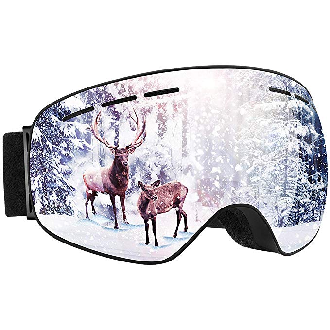 Normally $17, these ski goggles are 24 percent off with this code (Photo via Amazon)