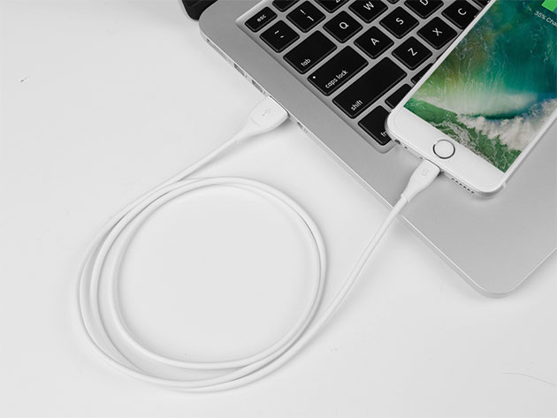 Normally $19, this lightning cable is 42 percent off
