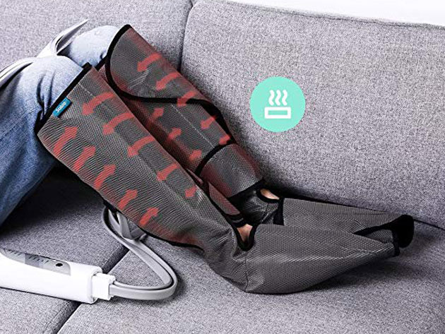 Normally $80, this leg massager with air compression is 37 percent off