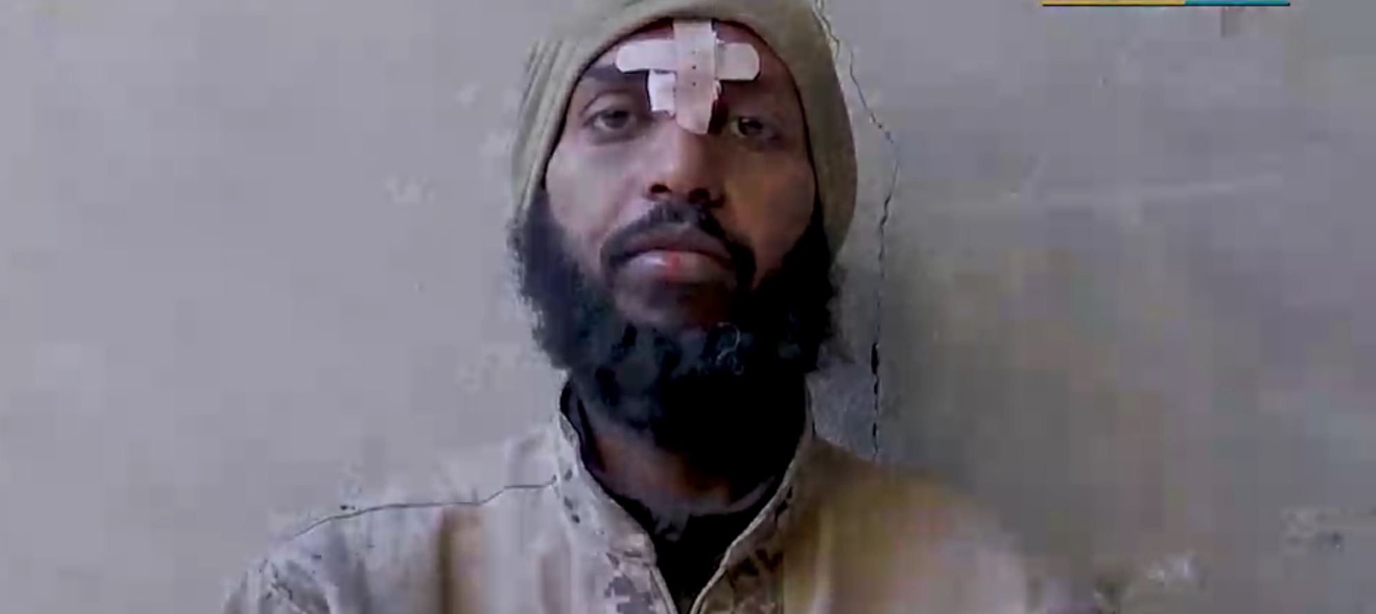 Alleged narrator of ISIS execution fims Mohammed Abdullah Mohammed. Global News screenshot, Feb. 17, 2019. Canadian 