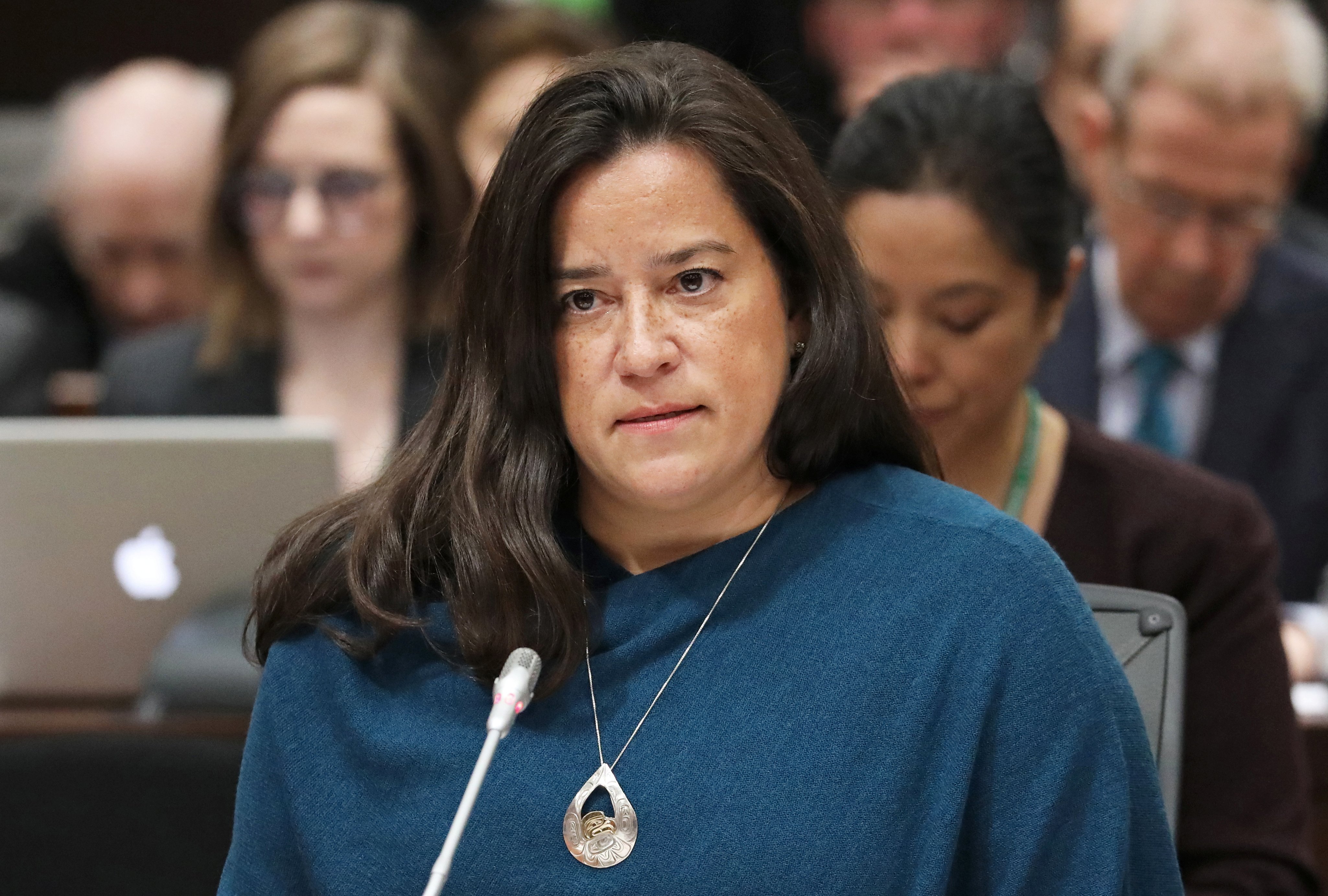 Liberal MP and former Canadian justice minister Jody Wilson-Raybould testifies before the House of Commons justice committee on Parliament Hill in Ottawa, Ontario, Canada, February 27, 2019. REUTERS/Chris Wattie