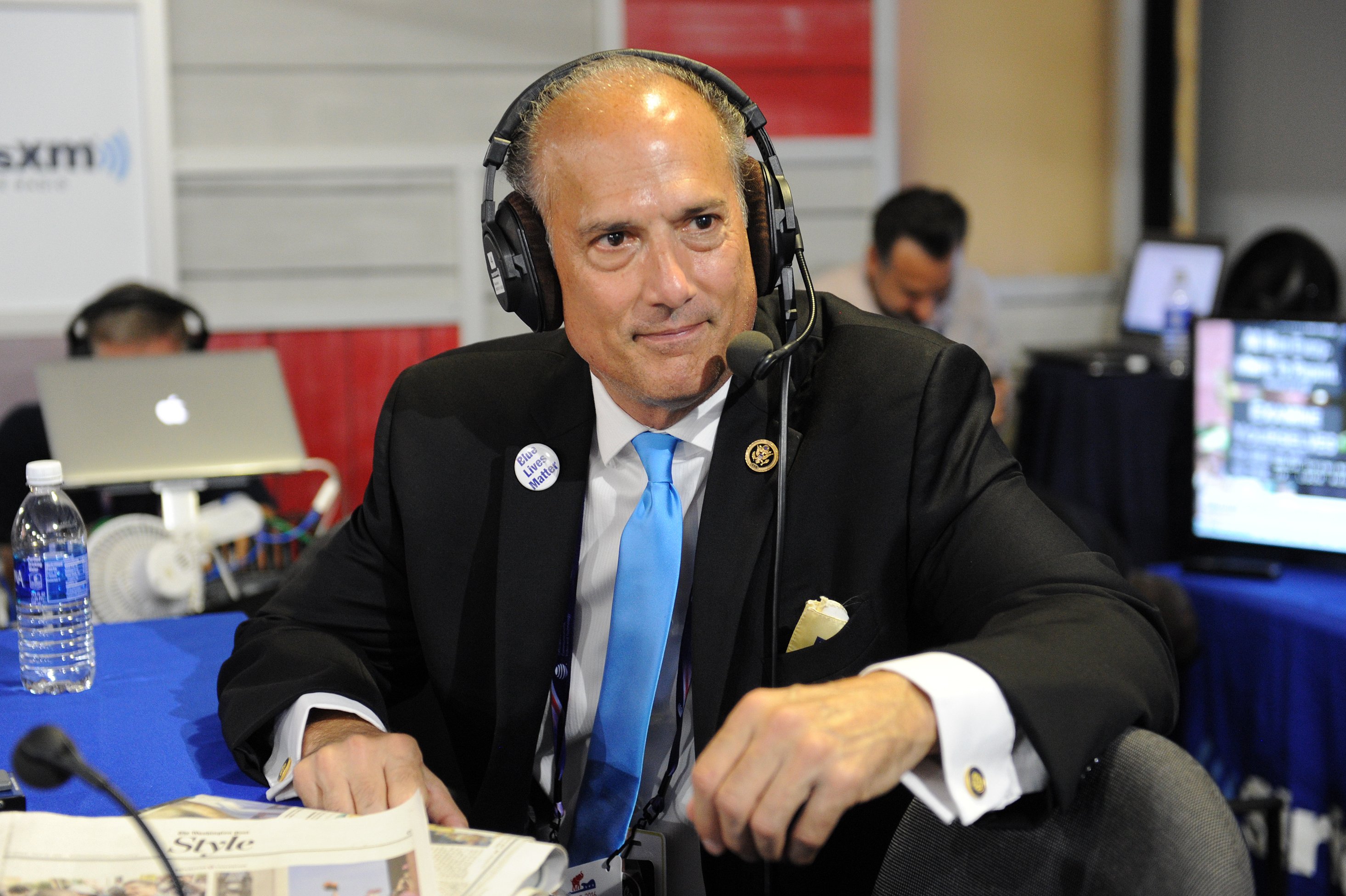 Tom Marino, Congressman of Pennsylvania, talks with Andrew Wilkow during an episode of The Wilkow Majority on SiriusXM Patriot at Quicken Loans Arena on July 21, 2016 in Cleveland, Ohio. (Photo by Ben Jackson/Getty Images for SiriusXM)