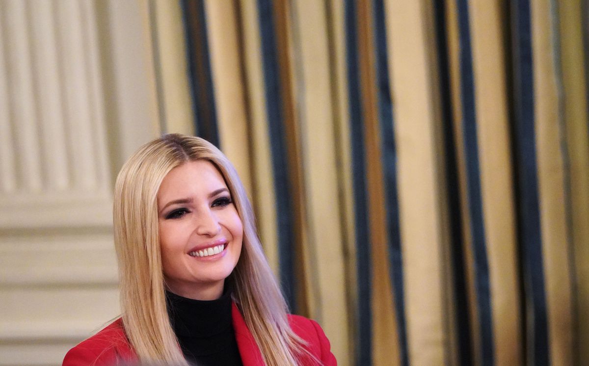 White House Advisor Ivanka Trump is seen during the 2019 White House business session with governors in the State Dining Room of the White House in Washington, DC on February 25, 2019. (Photo credit: MANDEL NGAN/AFP/Getty Images)