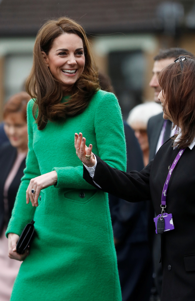 Catherine, Duchess of Cambridge arrives at Lavender Primary School in support of Place2Be Children's Mental Health Week 2019 on February 5, 2019 in London, Britain. Chris Jackson/Pool via REUTERS