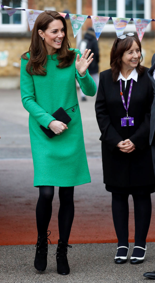 Catherine, Duchess of Cambridge visits Lavender Primary School in support of Place2Be Children's Mental Health Week 2019 on February 5, 2019 in London, Britain. Chris Jackson/Pool via REUTERS