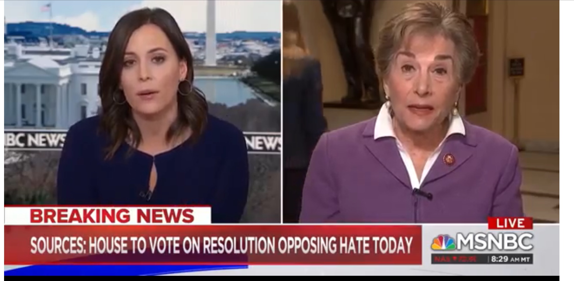 Rep. Jan Schakowsky speaks to MSNBC about Rep. Ilhan Omar’s comments.