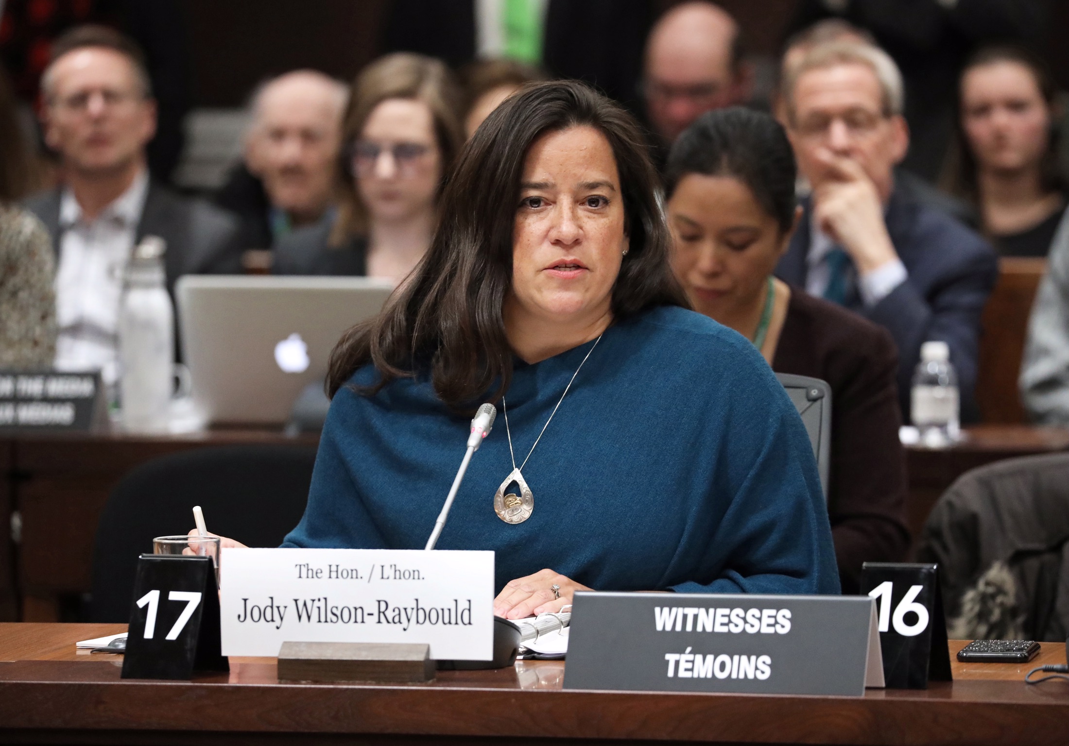 Liberal MP and former Canadian justice minister Jody Wilson-Raybould testifies before the House of Commons justice committee on Parliament Hill in Ottawa, Ontario, Canada, February 27, 2019. REUTERS/Chris Wattie