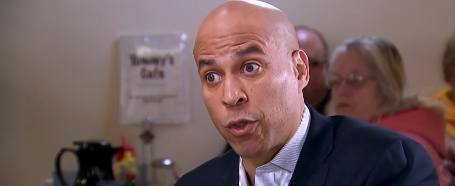 New Jersey Democratic Sen. Cory Booker appears on MSNBC’s “Hardball” to discuss his 2020 presidential candidacy, March 18, 2019. YouTube screen capture.