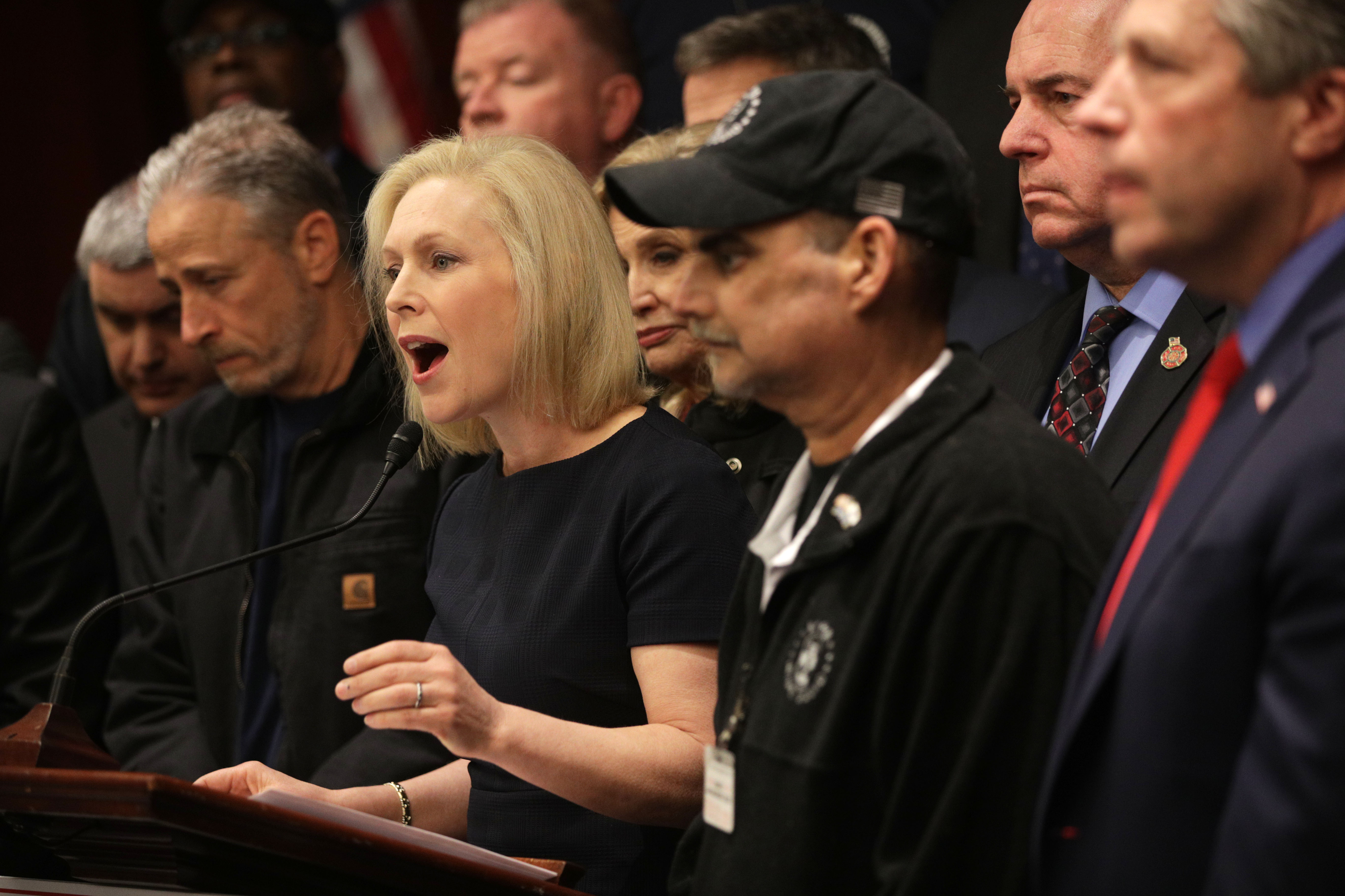 U.S. Sen. Kirsten Gillibrand speaks during a news conference February 25, 2019 on Capitol Hill in Washington, DC. (Photo by Alex Wong/Getty Images)