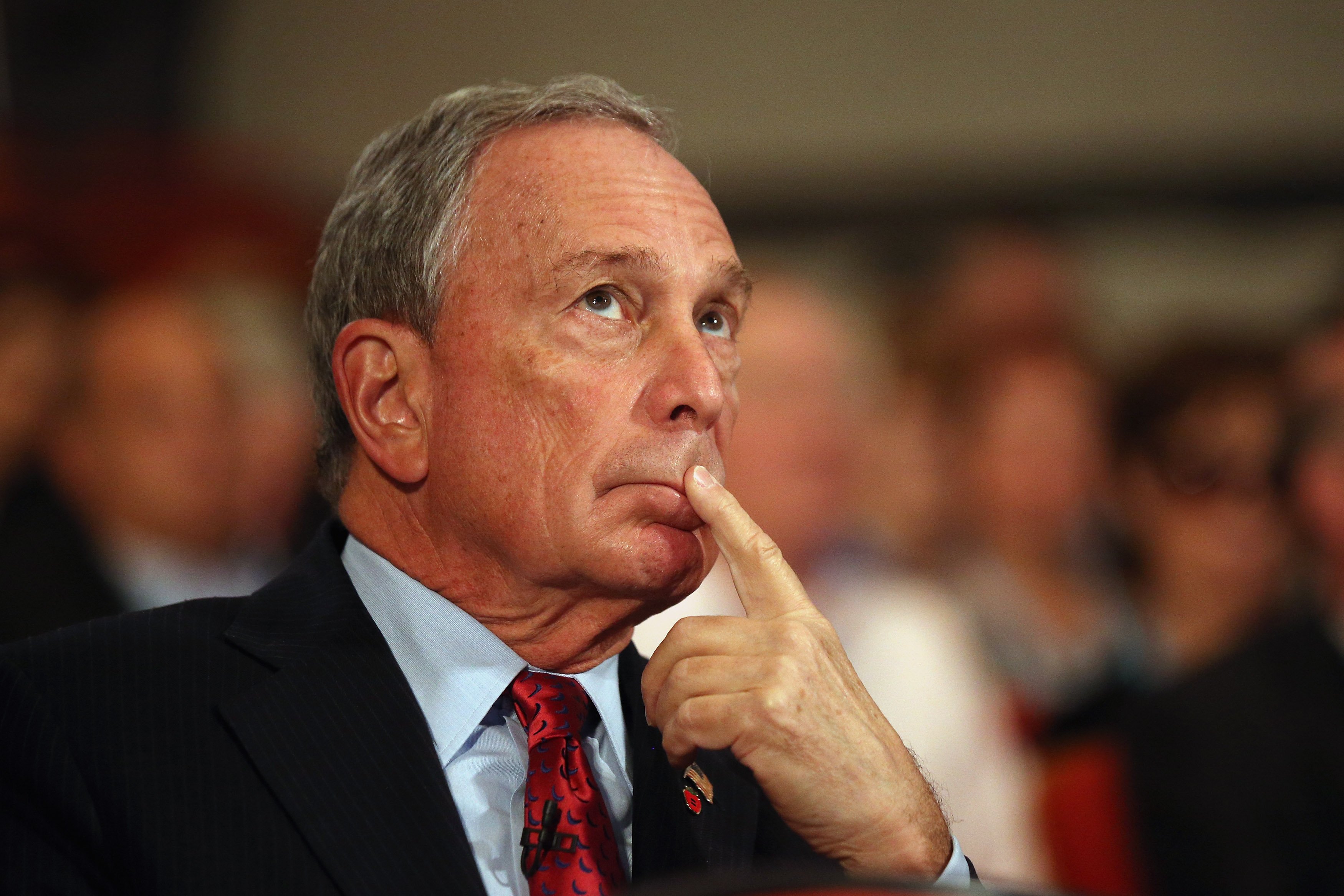 Michael Bloomberg, the Mayor of New York City ... (Photo by Oli Scarff/Getty Images)