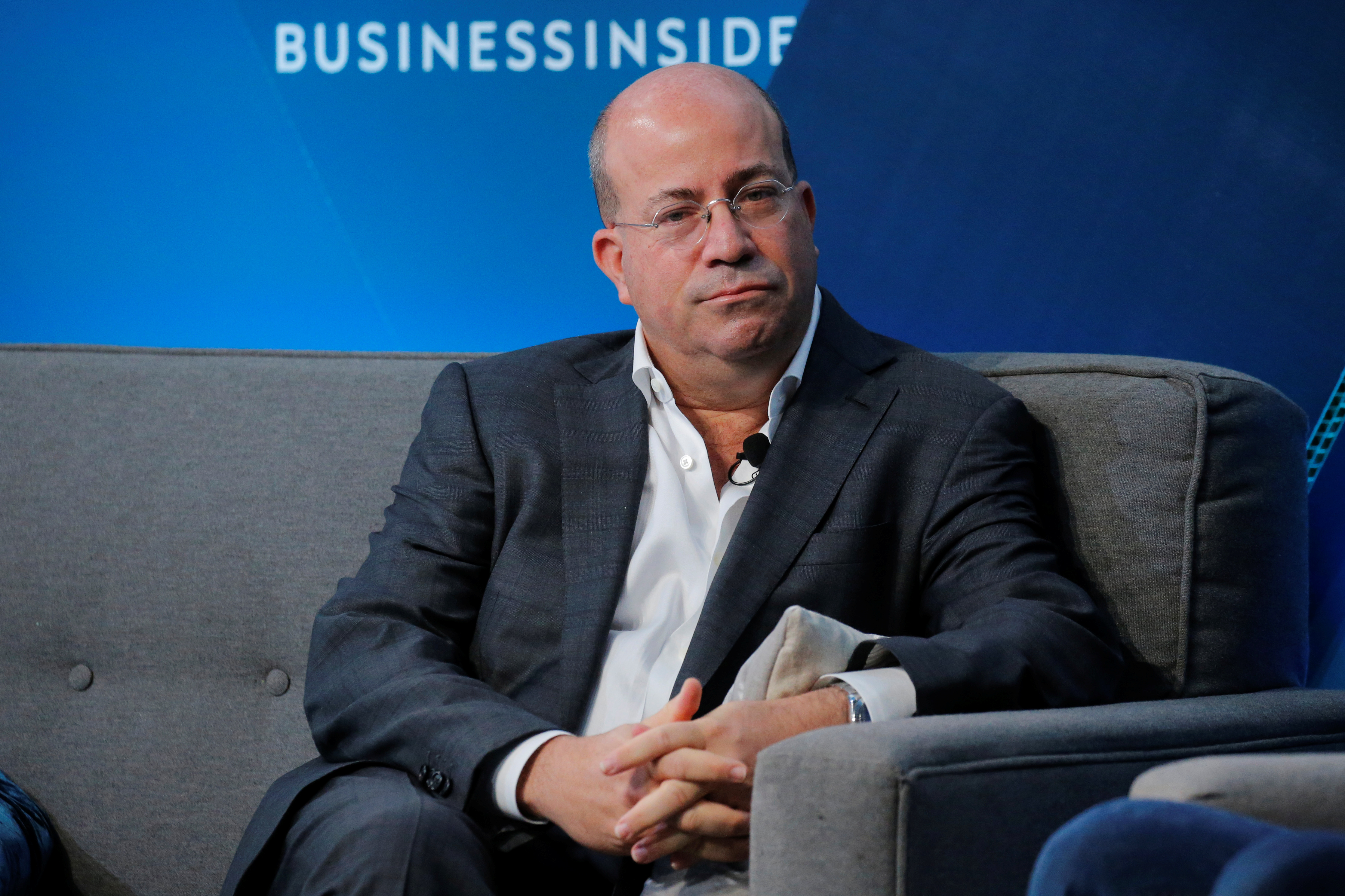 CNN President Jeff Zucker speaks at the 2017 Business Insider Ignition: Future of Media conference in New York, U.S., November 30, 2017. REUTERS/Lucas Jackson